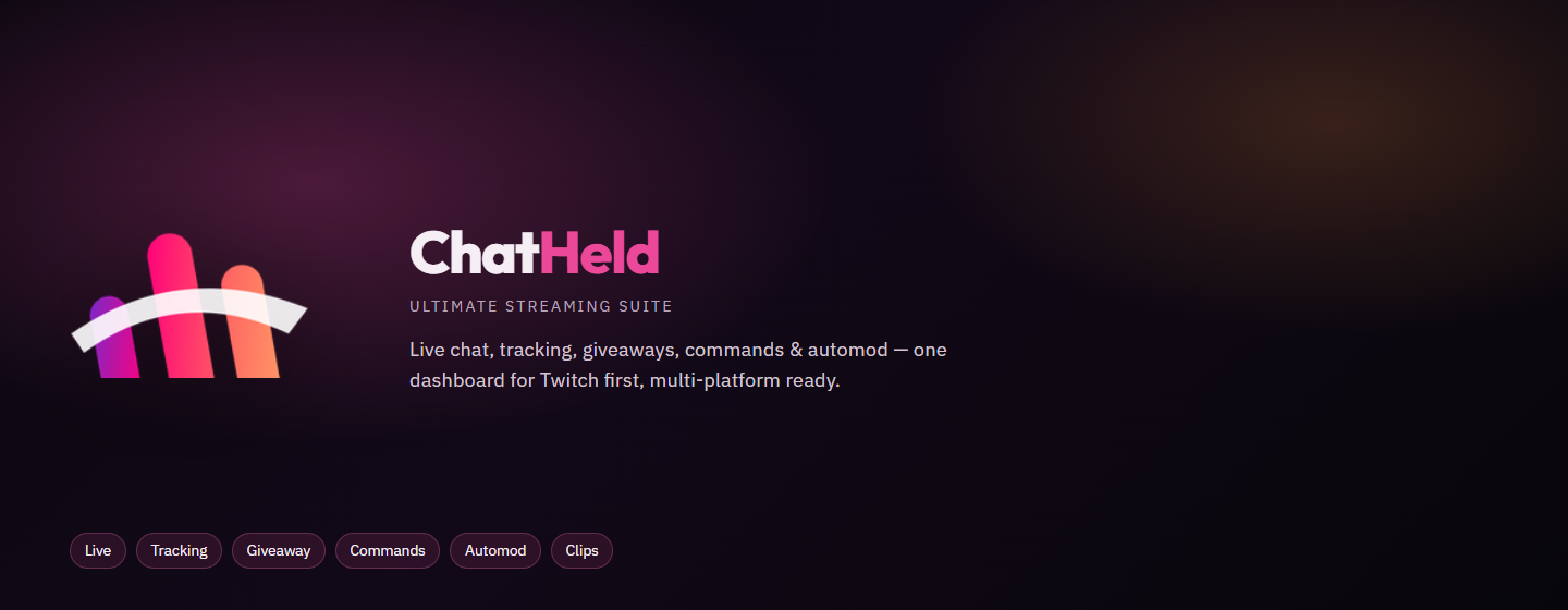 ChatHeld Dashboard Preview